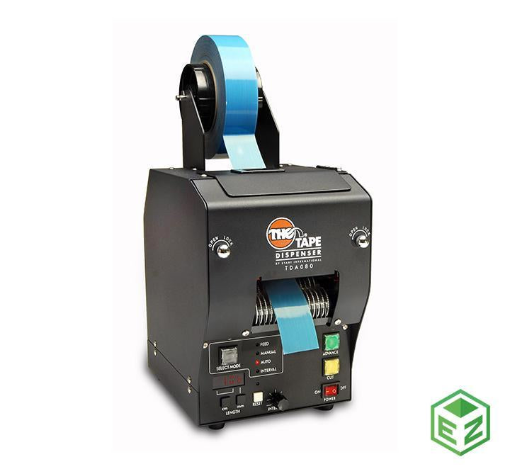 No. Parte. TDA080 Dispensador de Cinta Eléctrico, Marca START INTERNATIONAL, Ancho 3 1/8" (80mm), Longitud de Etiqueta 10 1/8", Capacidad de Rollo 9” (228mm)