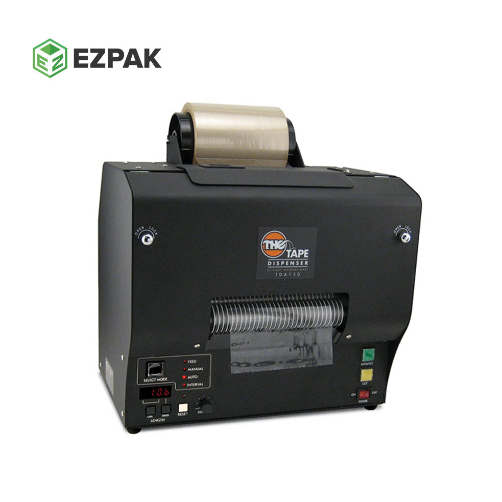 No. Parte TDA150-NS-LF Dispensador eléctrico de Cinta TDA150 con rodillos de avance especiales no adheribles para Cintas de espuma y de alta adhesividad Marca Start International.