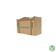 No. parte. 10000696 Paquete de Papel marca Ranpak, 1 pliego 55 lb, Ancho 38 cm (15”) x Largo 304.8 mts (1000') para Máquina WrapPak FS (NP. WP1S / WP1C)  Sutituye a WSXF5508R