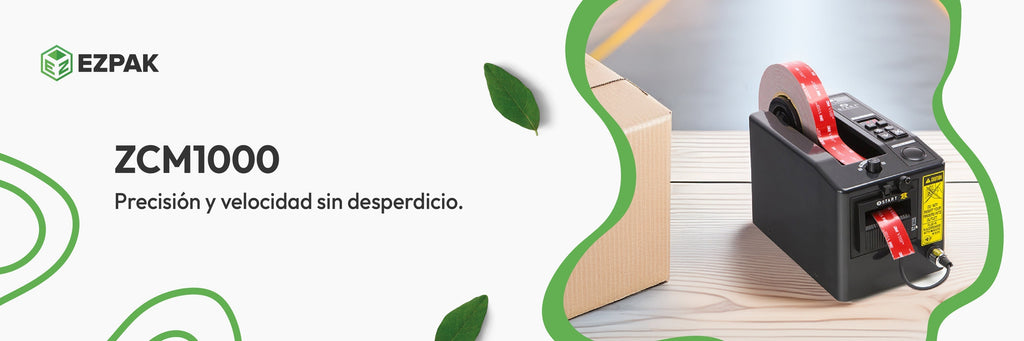 Automatiza tu proceso de empaque con el Dispensador de Cinta ZCM1000