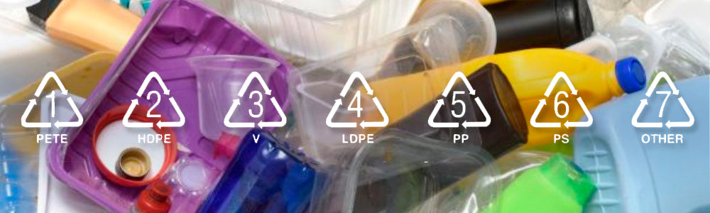 Los 7 tipos de plástico y lo que debes saber de cada uno.