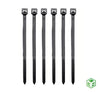 No. Parte. NCT-10025B, Marca Micropartes, Material Nylon 6/6, Color Negro, Largo 3.94" (100mm), Ancho 0.084" (2.1mm).