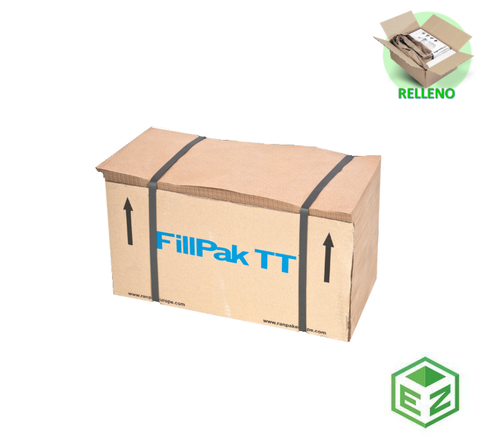 No. parte. 10000678. Paquete de papel para FillPak SL, FillPak TTC, FillPak TT y FillPak M marca Ranpak. Paquete 30 lb. 505 mts. x 457.2 cm.. Sutituye a TSXF3008S