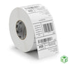 No. Parte. 10023002 . Etiqueta Poliester Transferencia Térmica, MEDIDA 0.5 x 0.438 " , 10002 Et/rollo, 1 rollos por caja, Para impresora INDUSTRIAL